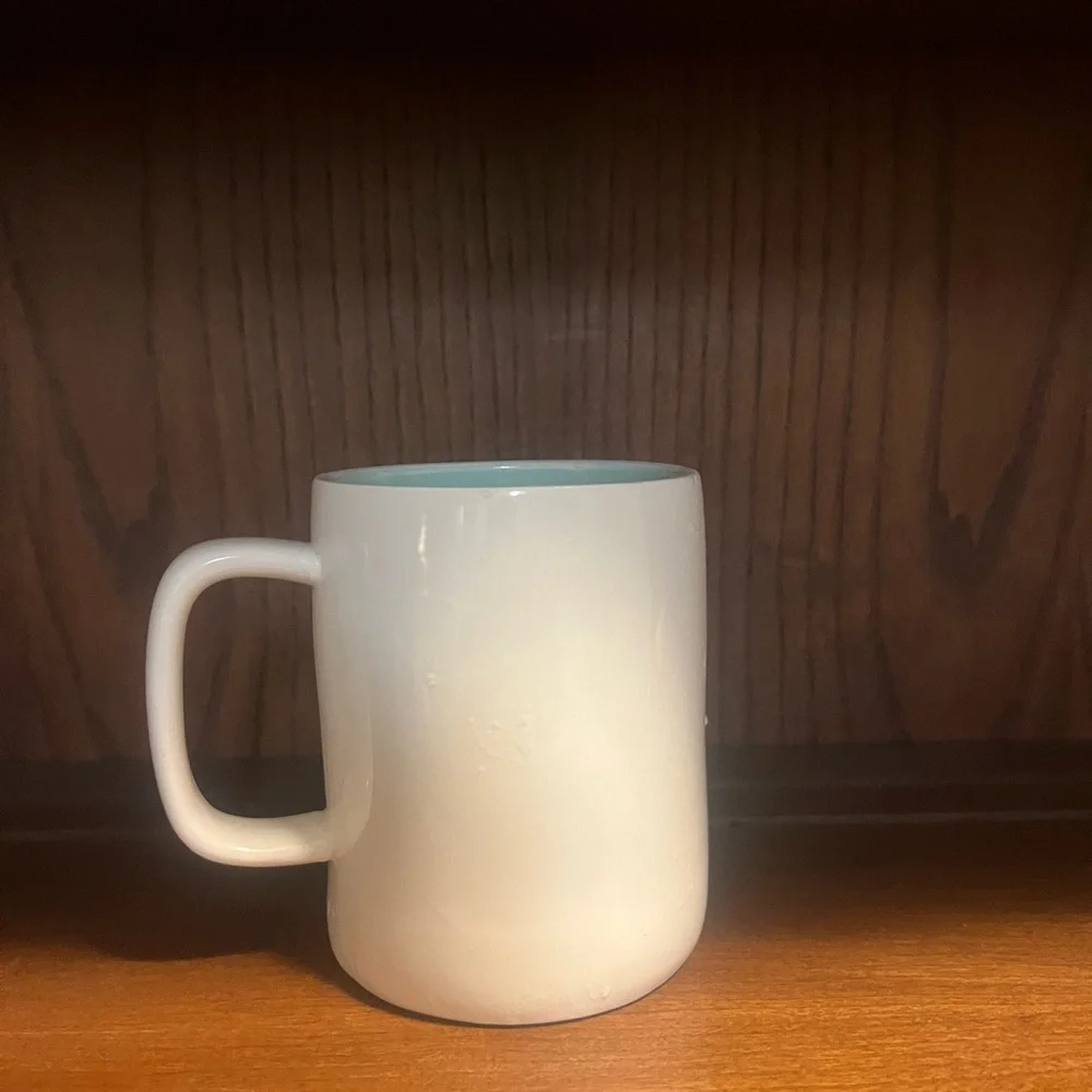 Mary Square Coffee/tea Mug. “I just want to drink coffee and‎ pet my dog”